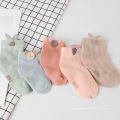 2019 nouvelles chaussettes pour enfants en coton biologique pur de haute qualité